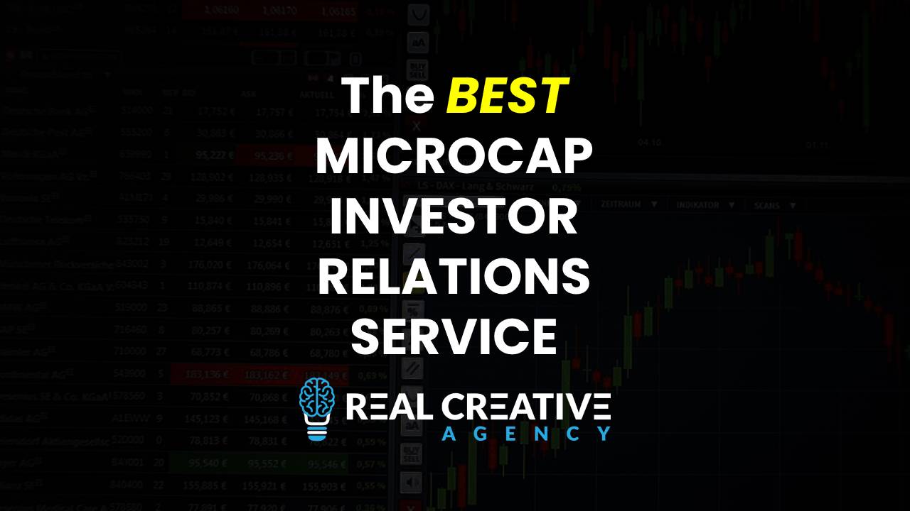 Best MicroCap Investor Relations Service Get Discovered Fast