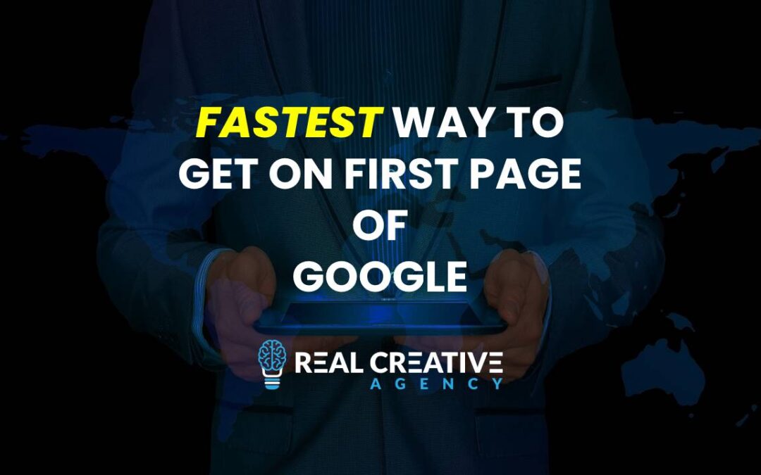 FASTEST Way To Get On Google Search First Page