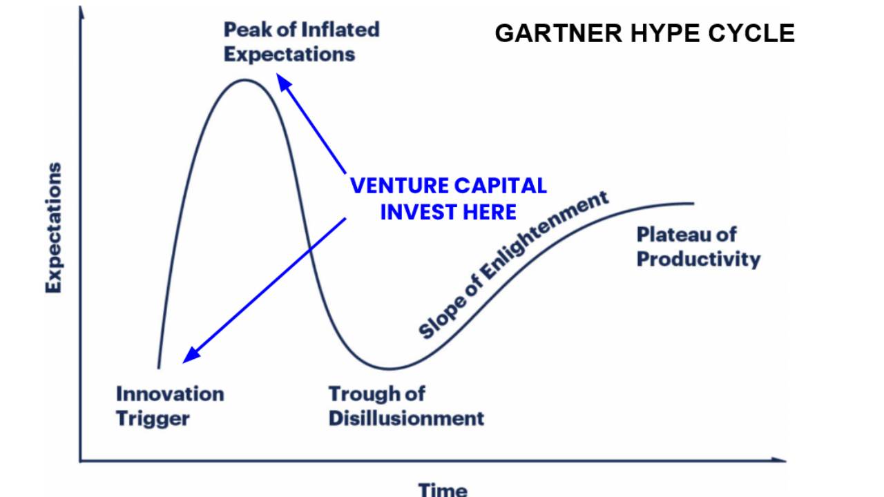Gartner Hype Cycle VC Investing