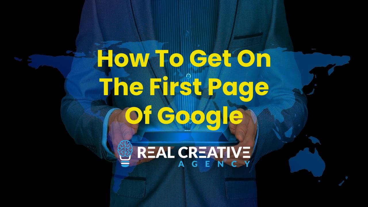 How To Get On The First Page OF Google Search Results
