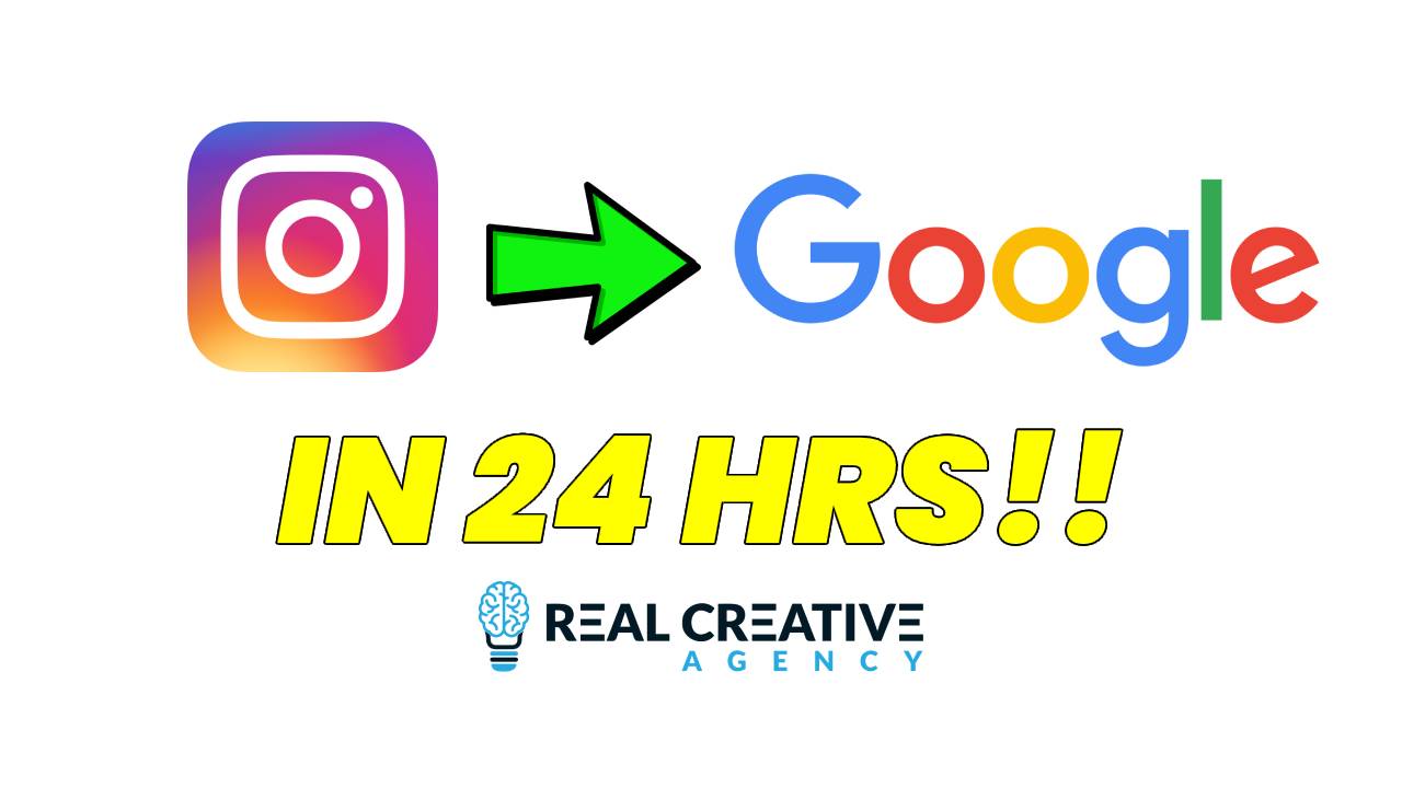 How to turn instagram posts into google searches in 24 hours