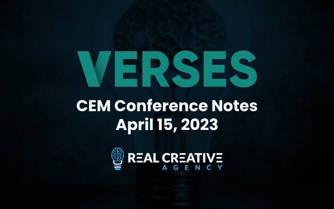 VERSES AI Capital Event Management April 15 2023