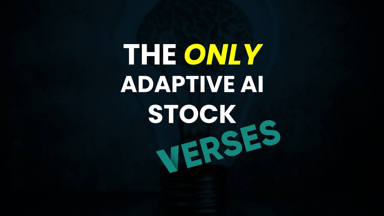 VERSES AI the only adaptive artificial intelligence stock