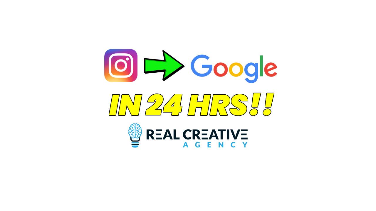 How to get Instagram posts into google searches fast
